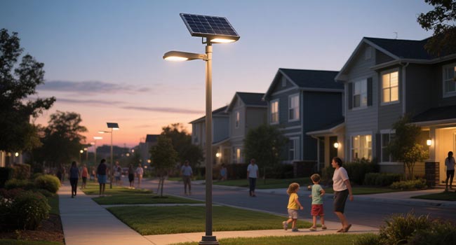 solar street lights